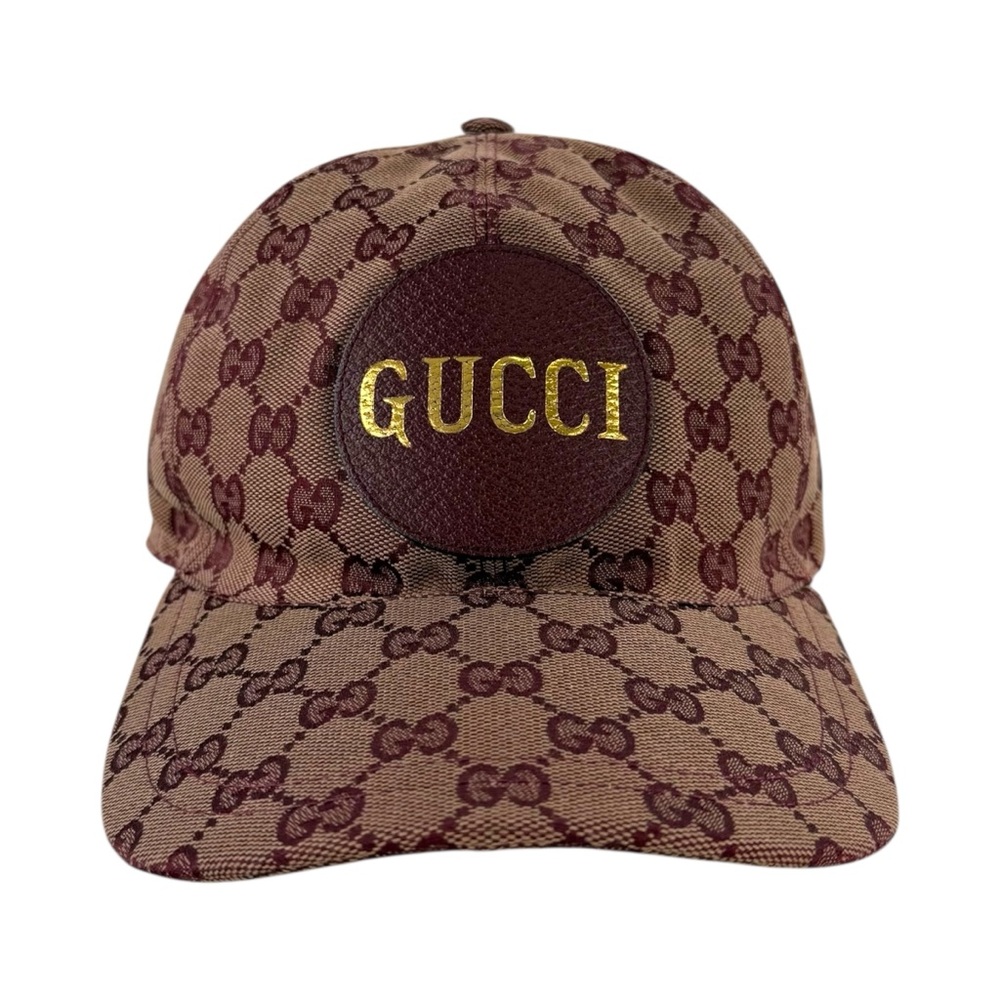 Gucci Monogram Logo Patch Baseball Cap Hat - image 2